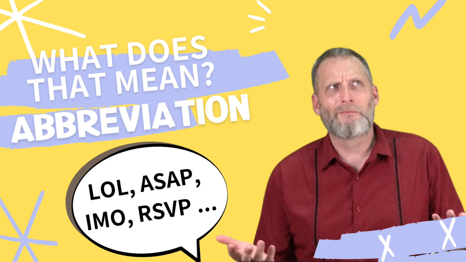 What do these "abbreviations" mean?｜英文縮寫世界的祕密大公開！ - 南一英語 Nani English